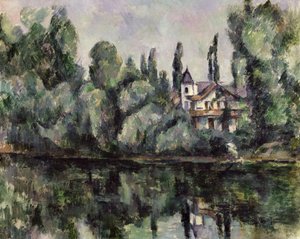 A Marne partjai, 1888 alkotó: Paul Cézanne